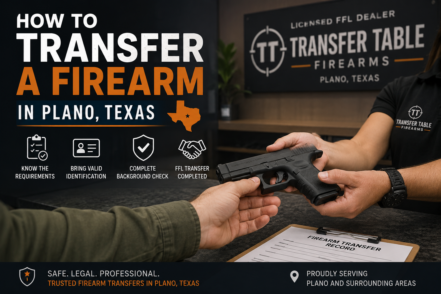 How To Transfer a Firearm in Plano TX