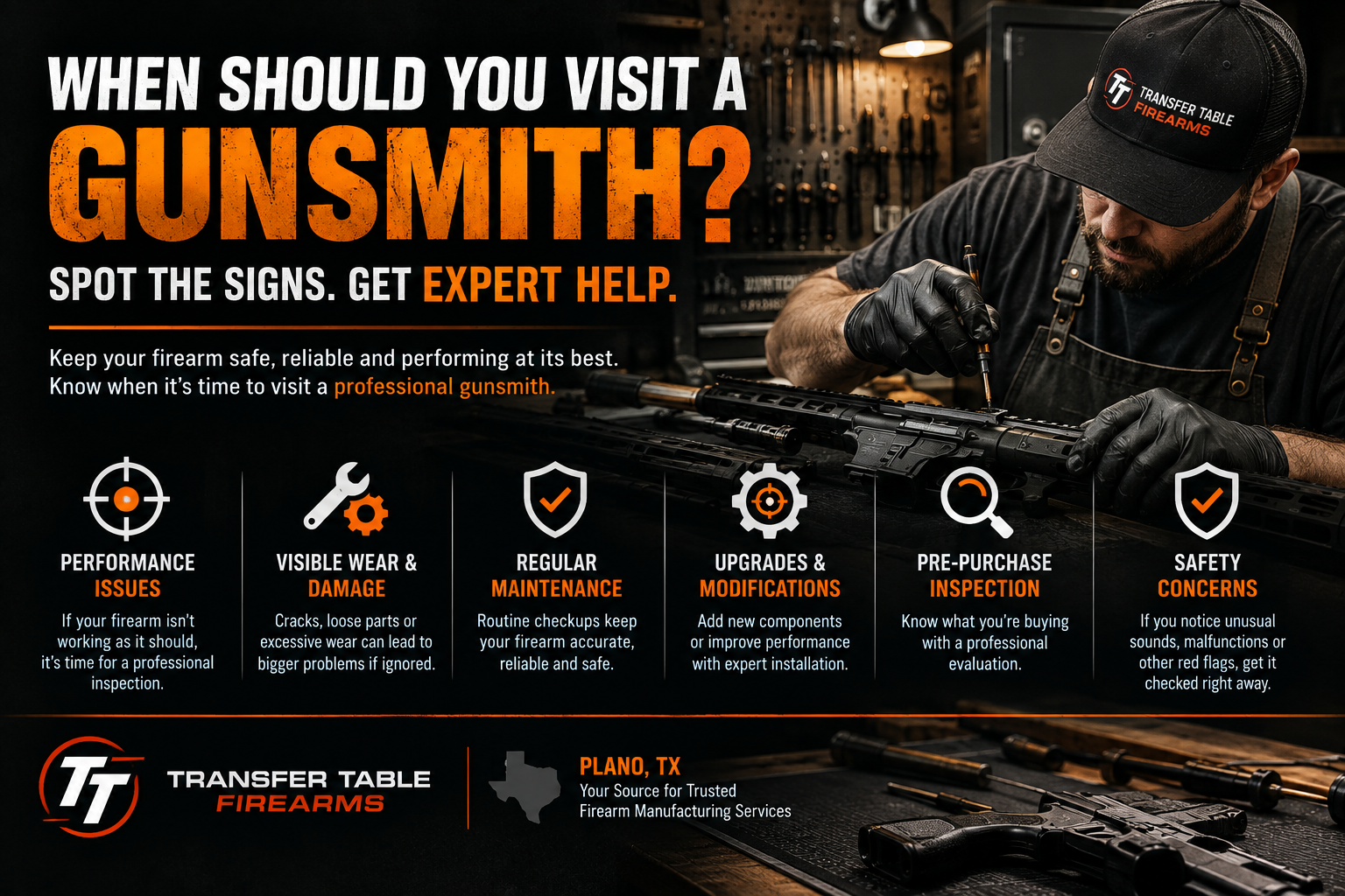 When Should You Visit a Gunsmith